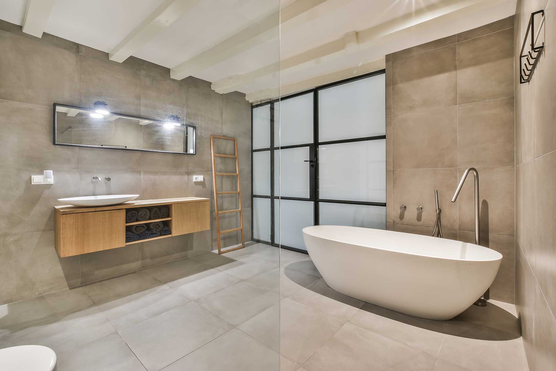 Cuarto de baño reformado en Sevilla